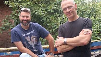 Paul Eastham und Finley Wells